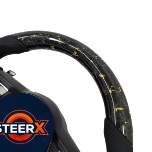 Volante in Fibra di Carbonio e Pelle per Porsche 997 911 991 987 996 986 718 Cayman Boxster Carrera Macan Taycan Panamera - Product Image 5