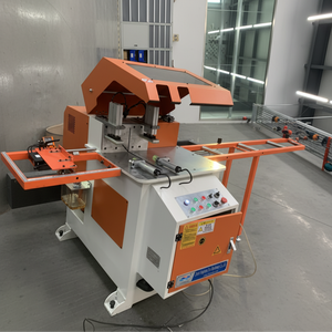 Nouvelle <span class=keywords><strong>scie</strong></span> à dé<span class=keywords><strong>couper</strong></span> à tête unique pour les profilés en <span class=keywords><strong>PVC</strong></span> et en aluminium, pour la découpe à 90 degrés °   et 45 °   Angles (Machines pour la fabrication de fenêtres et de portes) - Product Image 1