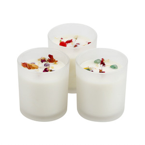 Bougies parfumées d'aromathérapie de luxe personnalisées dans un bocal en verre <span class=keywords><strong>Bougie</strong></span> de cire de soja en cristal pour occasion de mariage <span class=keywords><strong>Belle</strong></span> décoration <span class=keywords><strong>Bougie</strong></span> - Product Image 3