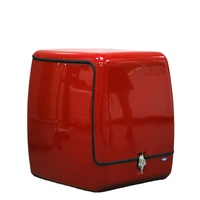 Boîte de livraison pour moto imperméable de couleur permanente de 269L, boîte arrière pour vélo avec accessoires de bonne qualité, modèle n° JYB-07