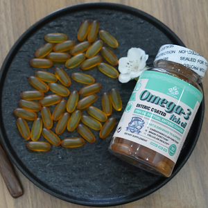 Gélules d'huile de poisson oméga-3 haute puissance pour maintenir la vitalité cérébrale des adultes soucieux de leur santé – Stock en gros, OEM, ODM, Marque privée - Product Image 1