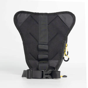 Logo Design personalizzato impermeabile Mini moto borsa coscia in <span class=keywords><strong>pelle</strong></span> cintura borsa gamba goccia per moto con occhi a Led - Product Image 5