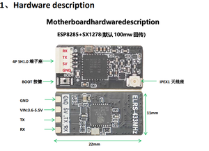 Récepteur spiderRC ELRS433 MINI RX puissance 100mW Antenne 3Db ExpressLRS BAYCKRC 433 MHz Nano - Product Image 2