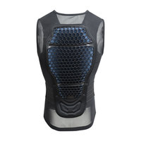 Gilet de protection corporelle en matériau TPV de niveau CE 2 avec fermeture éclair pour le ski, le VTT, le BMX, le snowboard, les accessoires de moto, la sécurité sportive