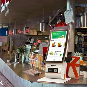 <b>Printer</b> <b>Scanner</b> POS Camera Voice Module NFC Card Reader Payment Kiosks 4G WiFi QR Self Service Kiosk - Product Image 3