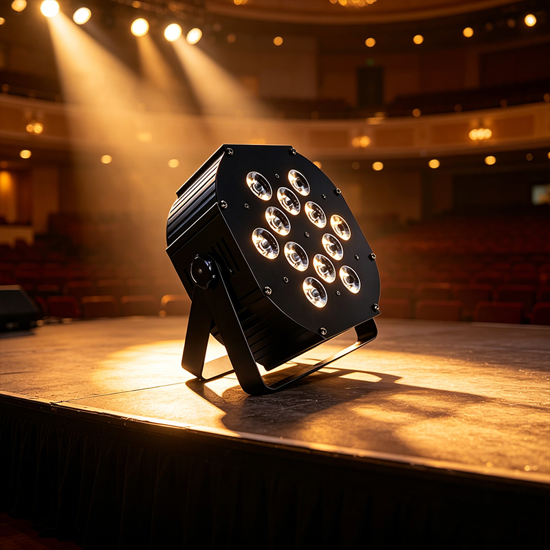 Professional Standard RGBWA LED Lighting IP20 Rated DJ Stage Night Club Wedding KTV Par Light Beam