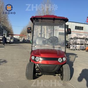 Carrito de Golf Eléctrico de Dos Plazas con Suspensión Independiente, Fabricado en China, Vehículo Multiusos Homologado para Circular por Carretera, Cochecito para Bebés - Product Image 2