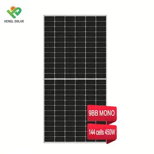 Pannello solare de 580 watt 144 mezza cella 560w 570w 580 w painel fotovoltaico