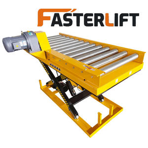 Meja angkat gunting, Platform pengangkat harga dengan Organ di bawah gunting hidrolik angkat dengan penutup pelindung - Product Image 2