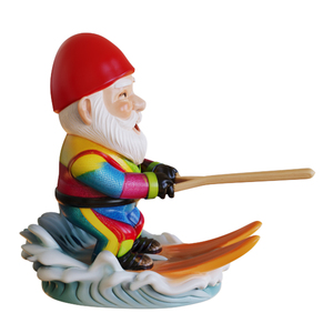 Statuetta di <span class=keywords><strong>Gnomo</strong></span> Surfista in Ceramica Artigianale OEM ODM, Statua Decorativa Costiera, Fornitore all'Ingrosso, <span class=keywords><strong>Gnomo</strong></span> delle Onde Oceaniche Personalizzato - Product Image 2