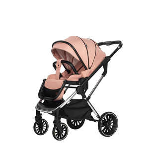 <strong>Three</strong> <strong>Wheel</strong> Portable Easy Folding Stroller / Simple Baby Stroller <strong>Pram</strong> / Best Quality Popular French Baby Strollers for Sale - Product Image 4