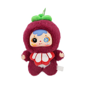 Nouveau style porte-clés en peluche personnalisé, pendentif de sac en forme de poupée de <span class=keywords><strong>dessin</strong></span> animé, ornement de porte-clés - Product Image 3
