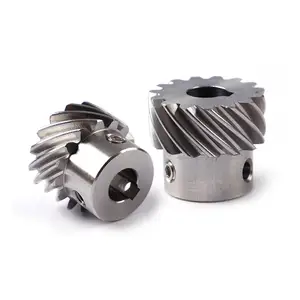 Custom OEM High Quality Transmission Pinion Gear Steel Forging Durable Helical Gear