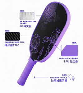 Raquette de pickleball en fibre de carbone durable et longue durée de vie pour les amis, les collègues et les matchs d'équipe - Product Image 3