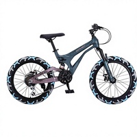 VTT de course 2026 dernière génération avec cadre en alliage de magnésium, fourche en acier à suspension, freins à disque, poignées RV100, 7 vitesses et selle confortable