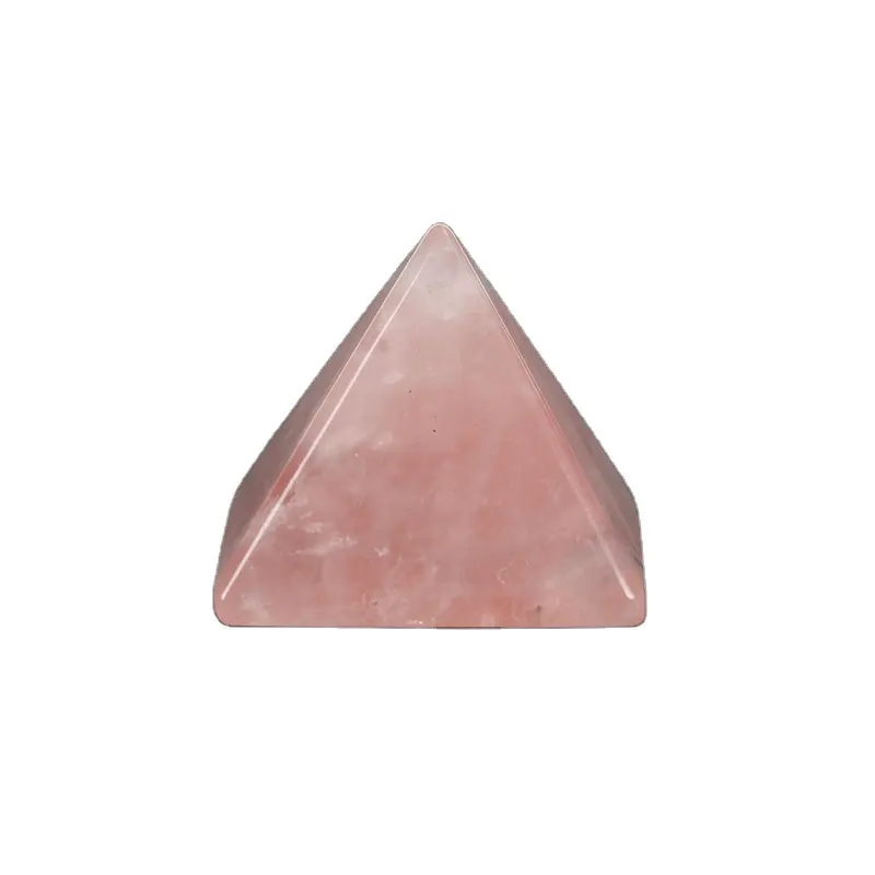 WEIFENG, лидер продаж, объемные кристаллы, целебные камни, пирамиды, кристаллы, 4 см, резьба, розовый кварц, Хрустальная пирамида
