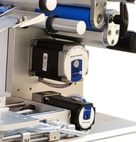 Machine d'étiquetage semi-automatique pneumatique haute précision Dingchi 360° pour bouteilles de vin et canettes en papier, multi-tension (220V/110V) avec PLC