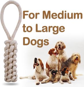 Jouet à mâcher pour chien en corde de chanvre et coton naturel, ensemble classique multi-pièces, écologique, interactif, durable, de haute qualité, pour l'hygiène dentaire - Product Image 6