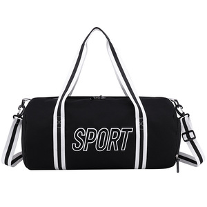 Bolsa Deportiva de Lona Oxford con Estampado de Letras, Gran Capacidad, para Viajes y Fitness, Unisex, Primavera 2024 - Product Image 5
