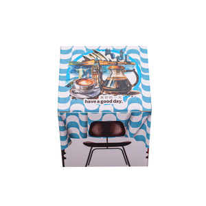 Cinta de PET de 50mm x 2mm para Dream Building <span class=keywords><strong>Cafe</strong></span> Series Coffee Themed DIY Pegatinas circulares, 4 estilos - Product Image 5