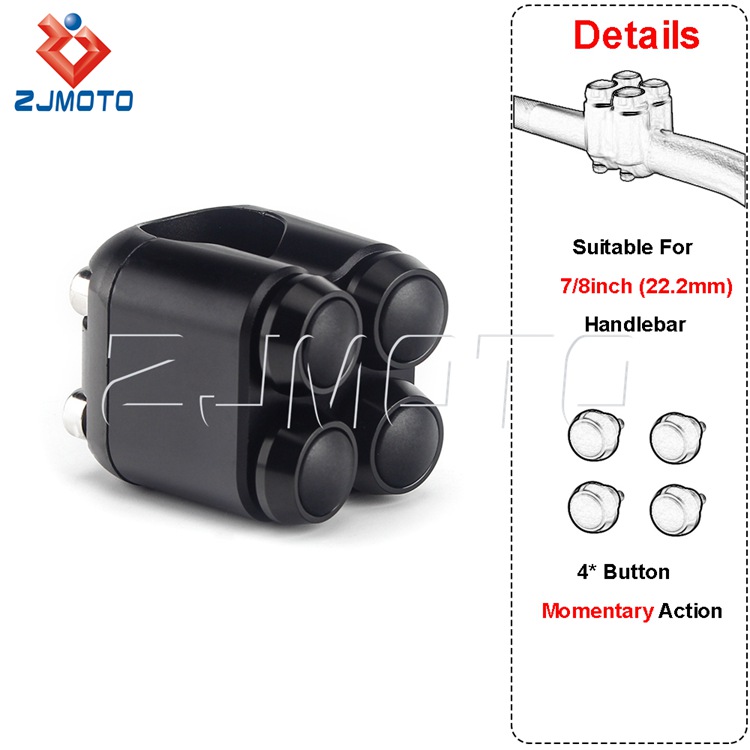 A 22mm nero (4 * momentaneo)-BK-22