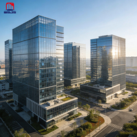 Proyectos de Ingeniería Comerciales y Gubernamentales a Gran Escala, Estructura de Acero Personalizada, Edificio de Oficinas de Gran Altura, Profesional