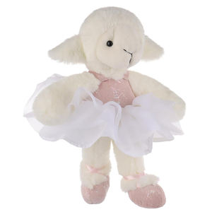 V202 all'ingrosso personalizzabile balletto agnello giocattolo morbido simpatico pecora peluche rosa agnello peluche - Product Image 2