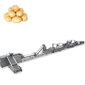 Automatic Frozen French Fries Potato Chips <b>Making</b> <b>Machine</b> Production Line - Product Image 4