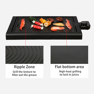 กระทะย่างไฟฟ้าแบบถอดได้ รุ่นใหม่ ปี 2026 สำหรับใช้ในบ้าน รถยนต์ โรงแรม  แบบไม่ติดกระทะ เหมาะสำห<span class=keywords><strong>รับ</strong></span>ย่างเนื้อ ปลา <span class=keywords><strong>สเต็ก</strong></span> ภายในบ้าน - Product Image 2