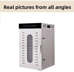 เครื่องอบแห้งอาหารสแตนเลส 20 ชั้น KR Wholesale สำหรับอบแห้งผลไม้และผัก - Product Image 3
