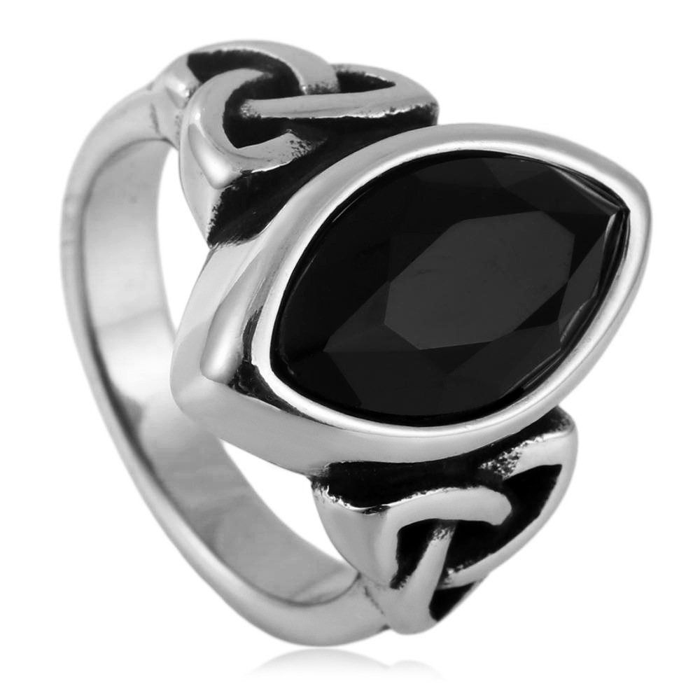 Steel color (black gemstone)