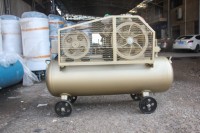 Compresseur d'air à piston Kaishan KS55 4KW 0,55m3/min 0,8MPa 116PSI Portable avec roues Grand réservoir d'air pour garage atelier