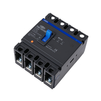 Disjoncteur modulaire monophasé et triphasé TOMZN TOM7 2P 3P 4P AC400V 100A 125A 150A 160A 200A 250A pour ascenseur