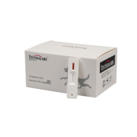 Testsealabs Kit de prueba rápida de anticuerpos contra la diarrea viral bovina precisa para vaca Ganado Prueba rápida BVDV