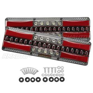 Luz Trasera LED Dinámica de 12V 24V para Coche, Camión, Remolque, Luz de Freno, Direccional, Reversa, para Tractor, Camión, Autobús, Autocaravanas, Caravanas - Product Image 6