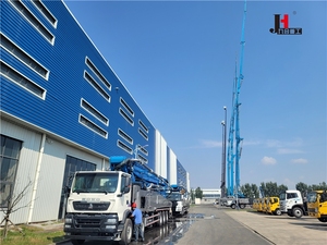 Bomba de Concreto para Maquinaria de Construcción, Motor de Alta Eficiencia de Marca Reconocida, Fabricada en China, Camión Bomba con Pluma de 70m - Product Image 5