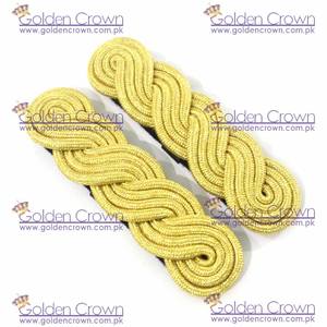 Custom Corded Embroidered <b>Beads</b> Fabric Shoulder <b>Boards</b> Supplier | Security Epaulettes - Product Image 4