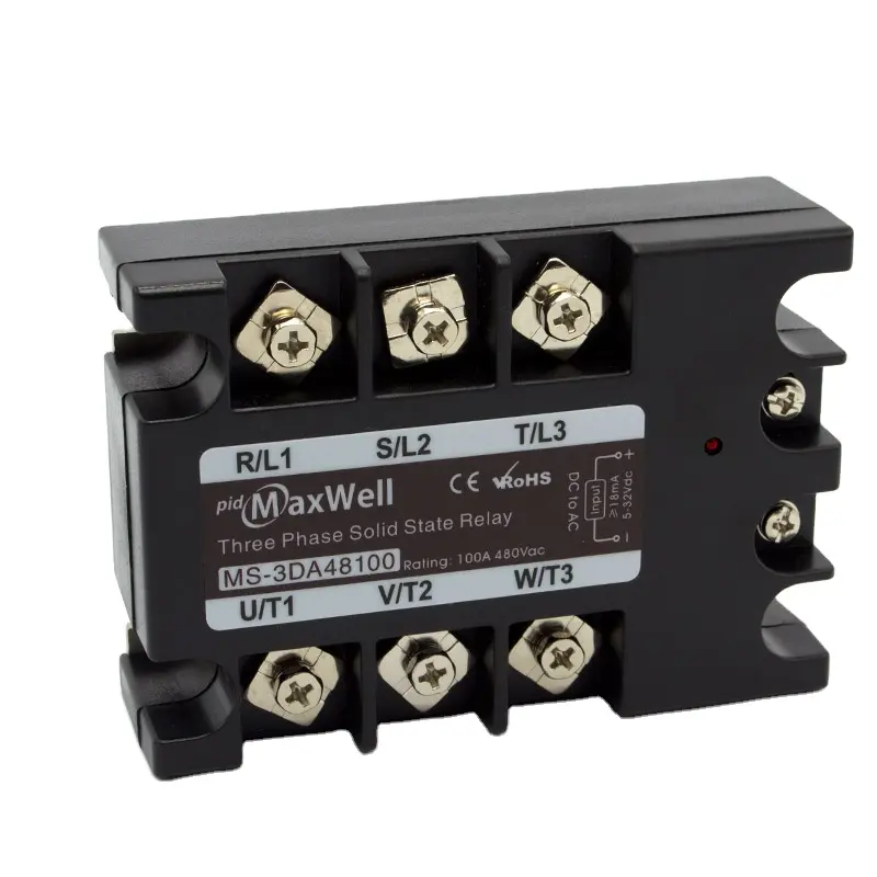 MS-3DA48100 100 amp 5v 3-фазовый твердотельные реле постоянного тока