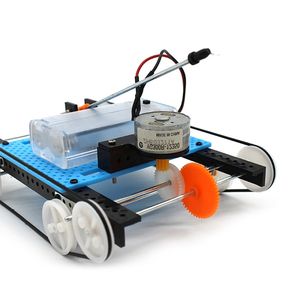 OKYN-G6826 Educational STEM <b>Toy</b> Fun Tank DIY Assembly Kit with Plastic Components <b>for</b> Kids and Adults - Product Image 6