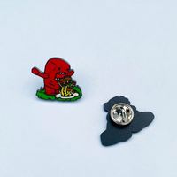 Pins en émail personnalisés, émail dur, émail souple, deux styles de finition, badges en métal pour revers avec attaches en caoutchouc