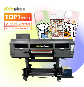 Krinshen-Machine automatique d'imprimante UV DTF, enveloppe de tasse Uv Dtf, enveloppe de tasse Uv Dtf personnalisée, étui de téléphone adapté aux tasses en verre et bois, métal - Product Image 1