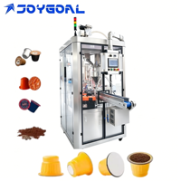 Ventes directes usine : Machine de remplissage et de scellage automatique de capsules de café K-Cup à poudre, pneumatique, haute précision, pour petites entreprises