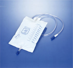 Greetmed Nước Tiểu Thoát Nước Túi Trung Quốc 2000Ml Kinh Tế T Van Dùng Một Lần Bệnh Nhân Nước Tiểu Túi Cho Nam Giới - Product Image 3