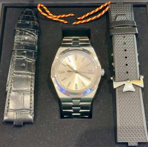 Montres VC pour hommes en gros d'usine, style de luxe de créateur, étanches 4500V, en acier inoxydable, bracelet 5A - Product Image 1