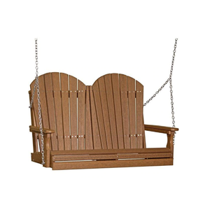 Balançoire de patio extérieure avec chaîne, banc en HDPE, <span class=keywords><strong>hamac</strong></span>, chaise de balançoire de patio - Product Image 5