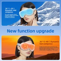 Masseur oculaire confort pour migraines masque vibrant soulager le Stress appareil de soins oculaires chaleur et froid Compression musique Bluetooth