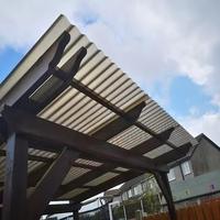 Graue Wabenstruktur BH Bienenstock Hochbelastbare Prismatische Wellplatten aus Polycarbonat Bronze