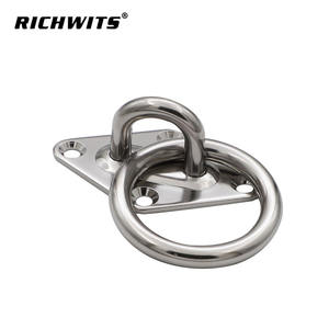 Gancho de Ojo de Diamante y Hebilla de Puerta de Acero Inoxidable 316 con Anillo, Herraje Marino para Barco, Perno, Manija y Placa de Ojo - Product Image 5