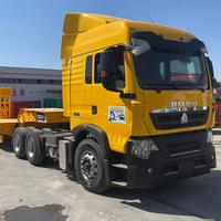 Camión Tractor Usado SINOTRUCK HOWO TX 6X4 Euro 3 Diésel con Motor Weichai de 450HP, Volante a la Izquierda, para Trabajo Pesado