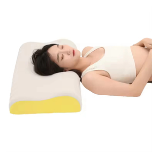 Oreiller cervical en mousse à mémoire de forme à double hauteur, soutien ergonomique du cou pour soulager la douleur et aligner la colonne vertébrale - Product Image 2